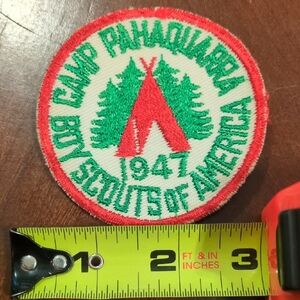 Camp Pahaquarra Boy Scouts Patch
